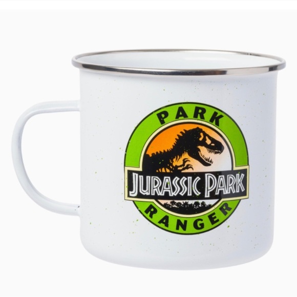 Silver Buffalo Other - Jurassic Park Ranger Enamel Camper Mug